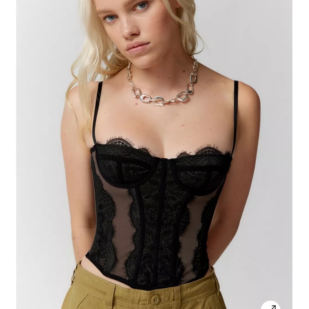 Urban Outfitters Out From Under Modern Love Corset